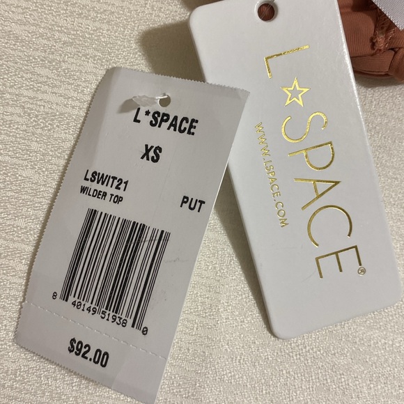 L*SPACE Women's WILDER TOP Bikini Top Size XS - Picture 6 of 6